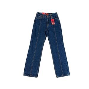 Esprit New York Retro Straight Leg Jeans | Dark Wash | Size 27x30 | NWT